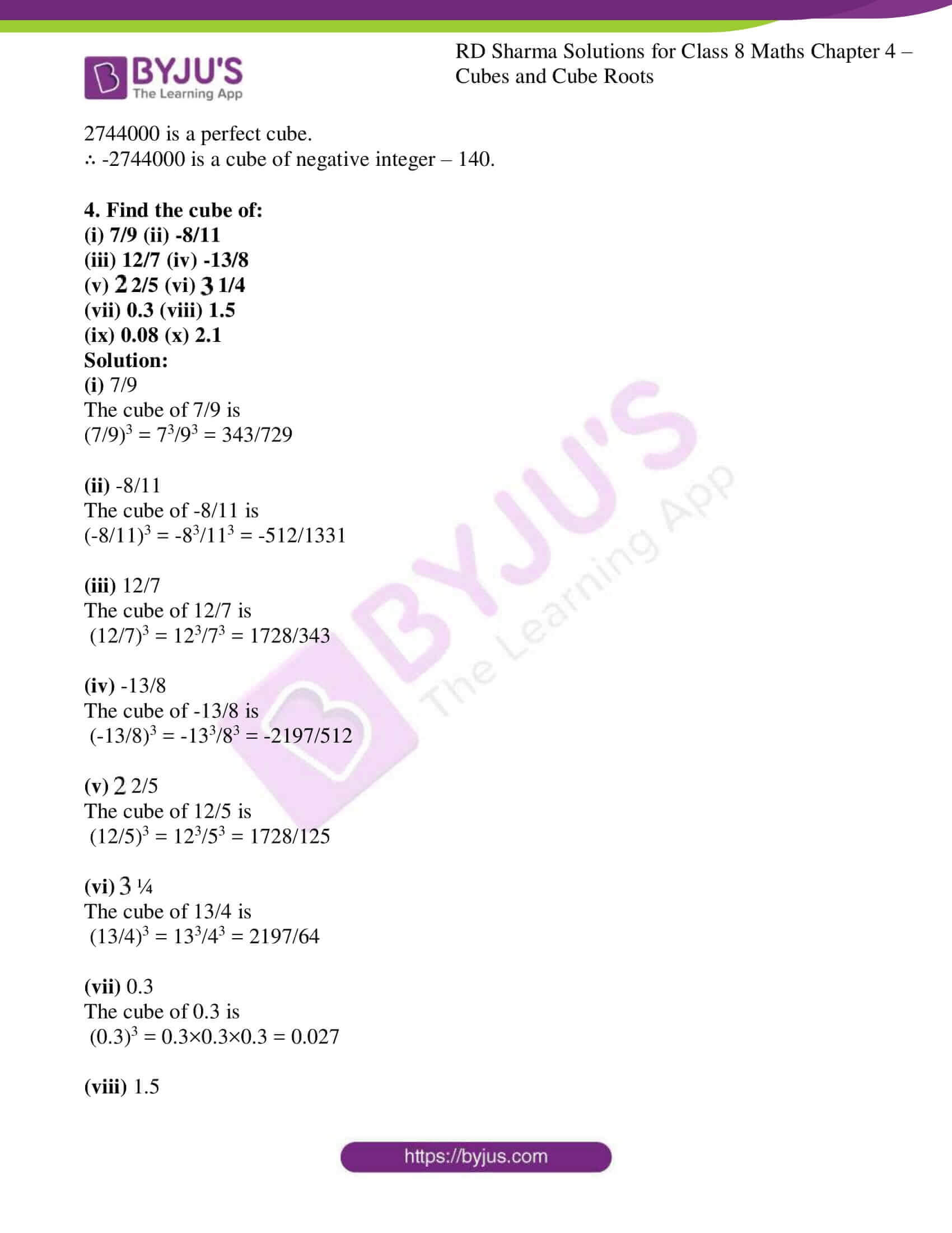 rd sharma class 8 maths chapter 4