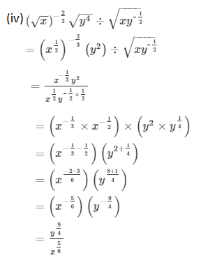 RD Sharma Solutions Chapter 2 Exercise 2.2 Exponents of Real Numbers