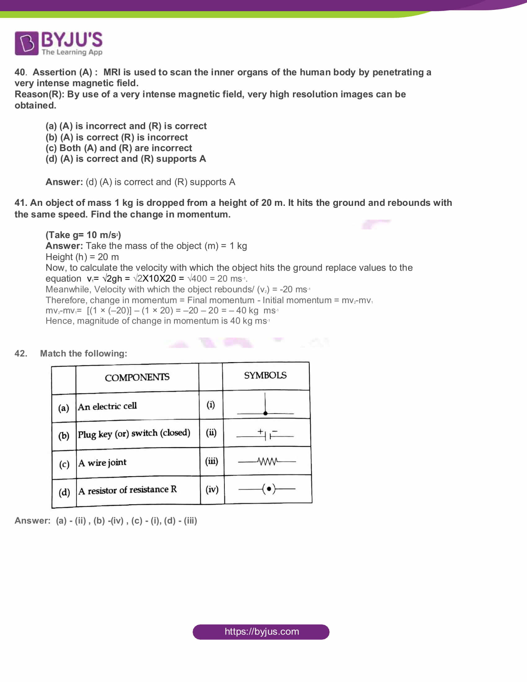 tn board class 10 science 2017 question and solutions 10