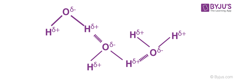 Hydrogen bond is represented by a__________ - BYJU'S Q&A