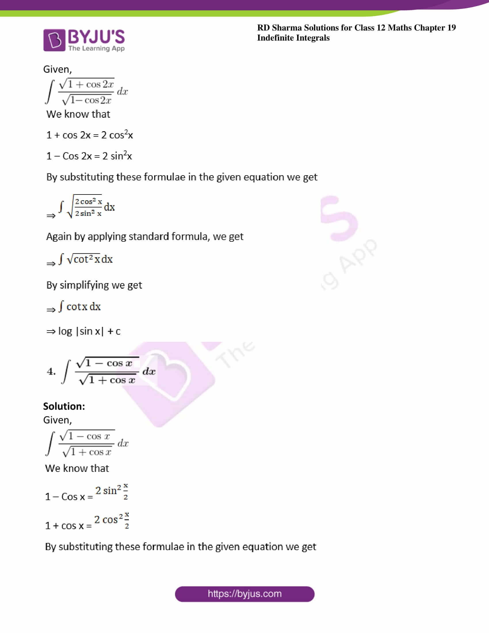 rd sharma class 12 maths solutions chapter 19 ex 8 2