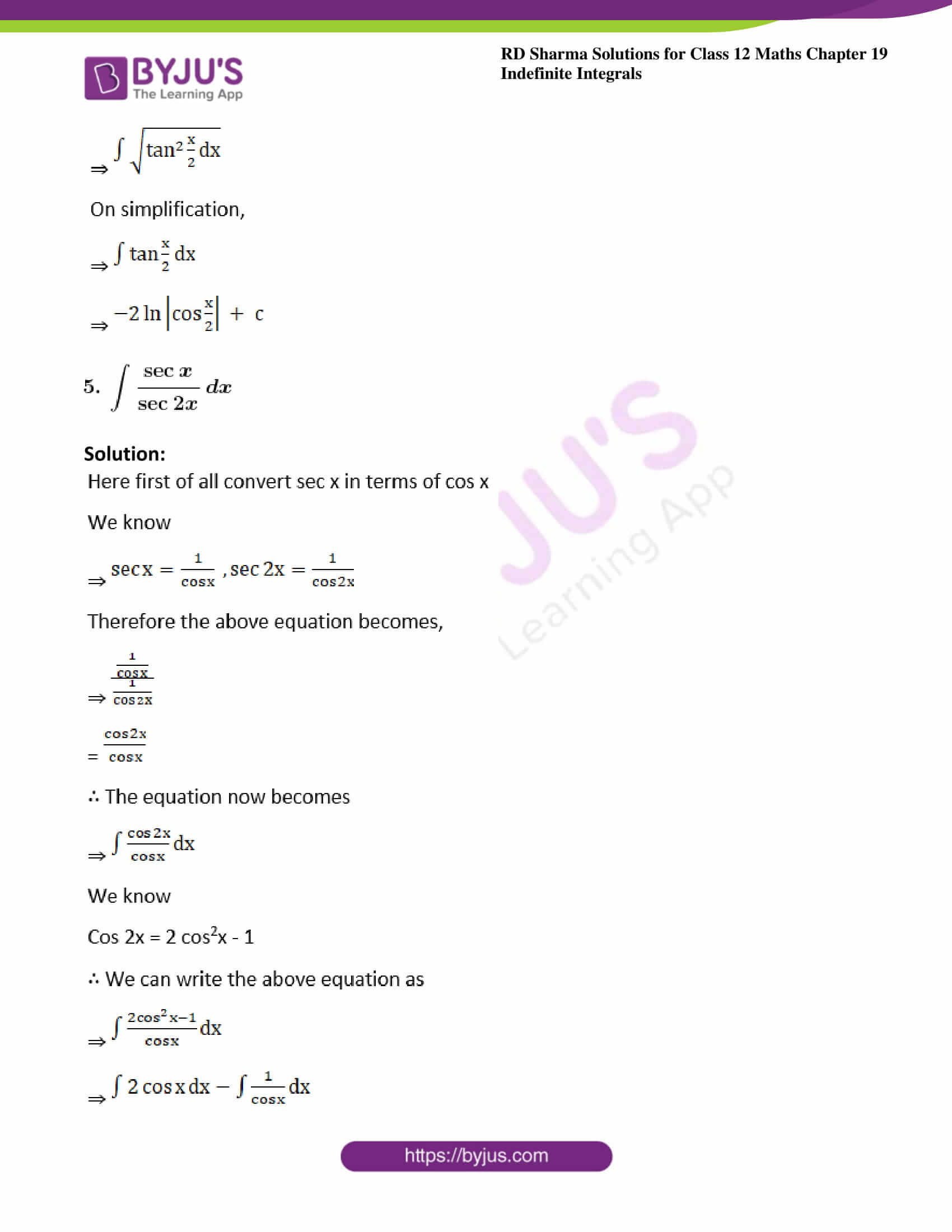 rd sharma class 12 maths solutions chapter 19 ex 8 3