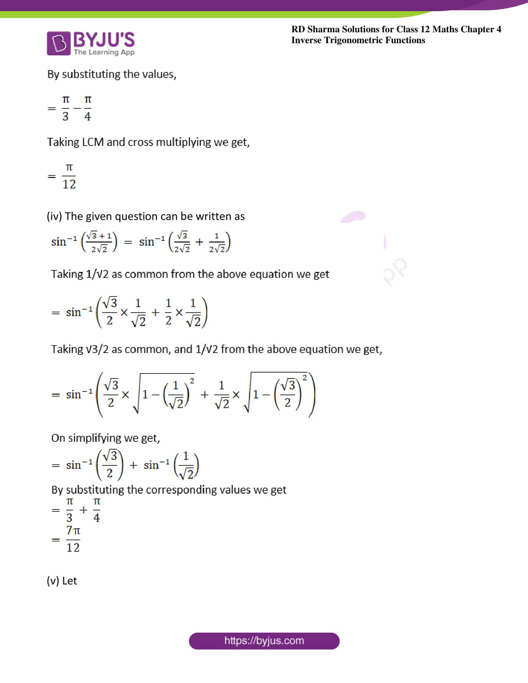 rd sharma class 12 maths solutions chapter 4 ex 1 3