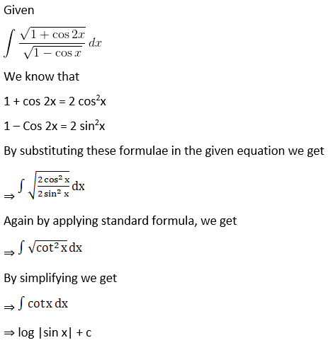 RD Sharma Solutions for Class 12 Updated for 2023-24 Chapter 19 Indefinite  Integrals