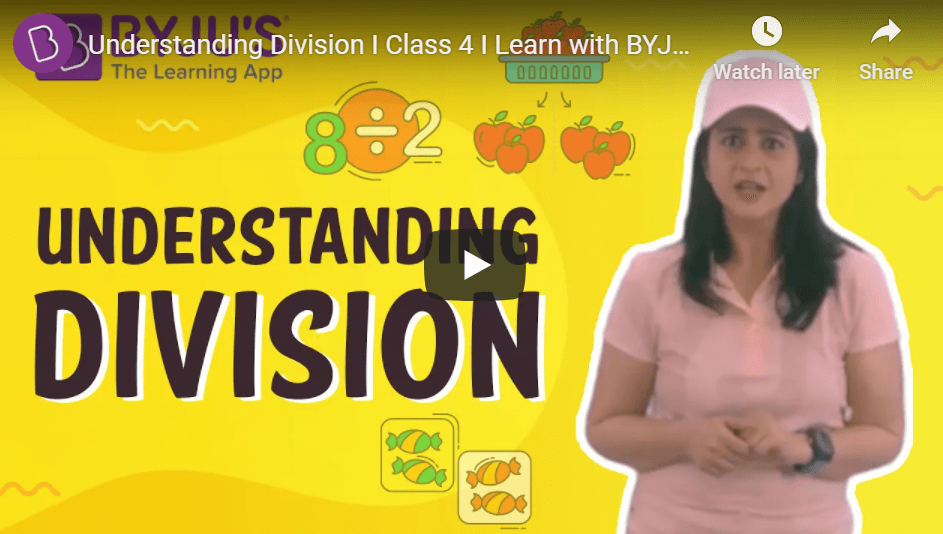 Divide (Meaning, Symbol, Division Formula and Examples) | Division Math