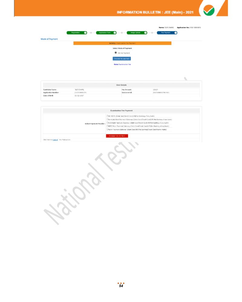 JEE Main 2021 Information Brochure 56