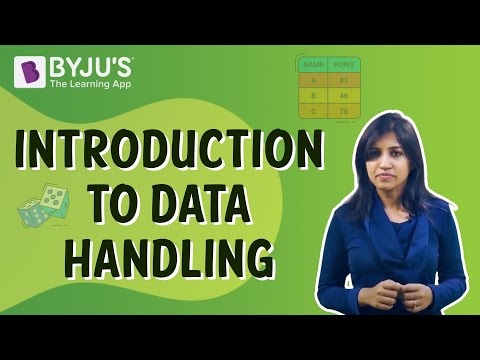 presentation of data handling