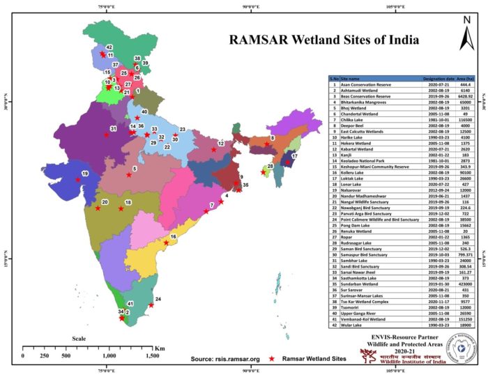 ramsar-sites-in-india-2021-updated | UPSC | cbseinsights.com