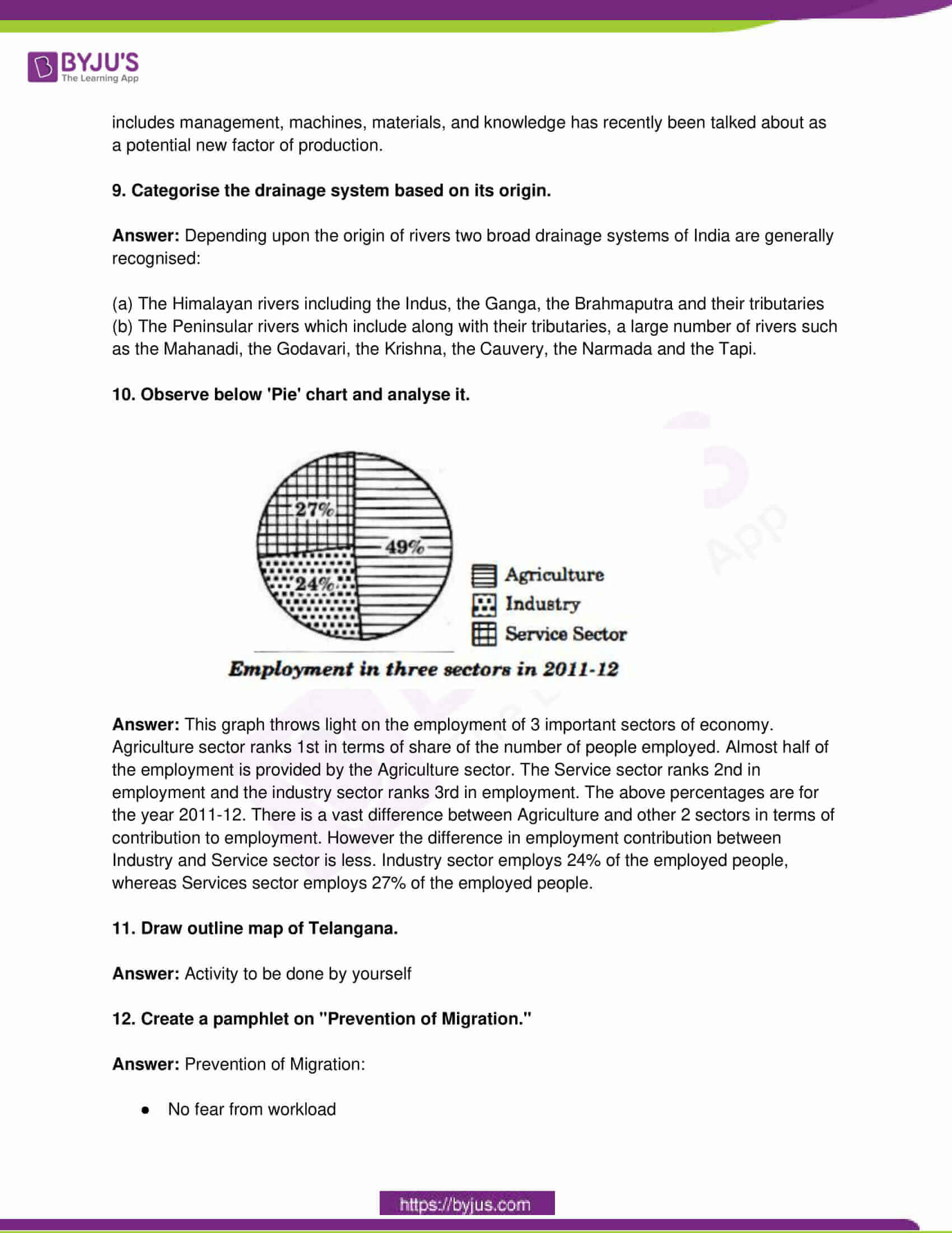 telangana board class 10 social science 2016 paper 1 solutions 3