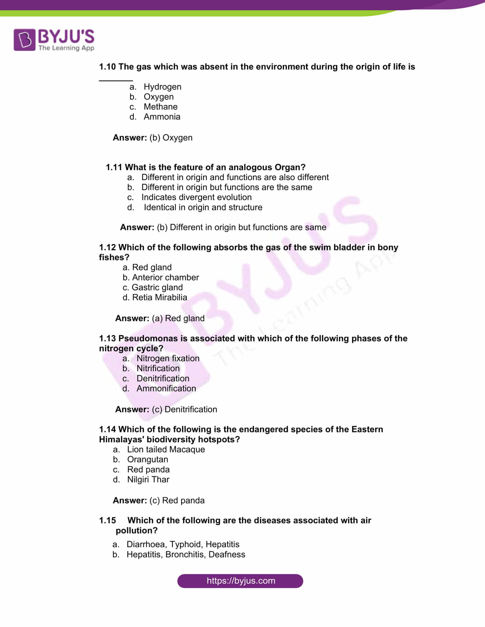 west bengal board class 10 life science 2017 solutions 03
