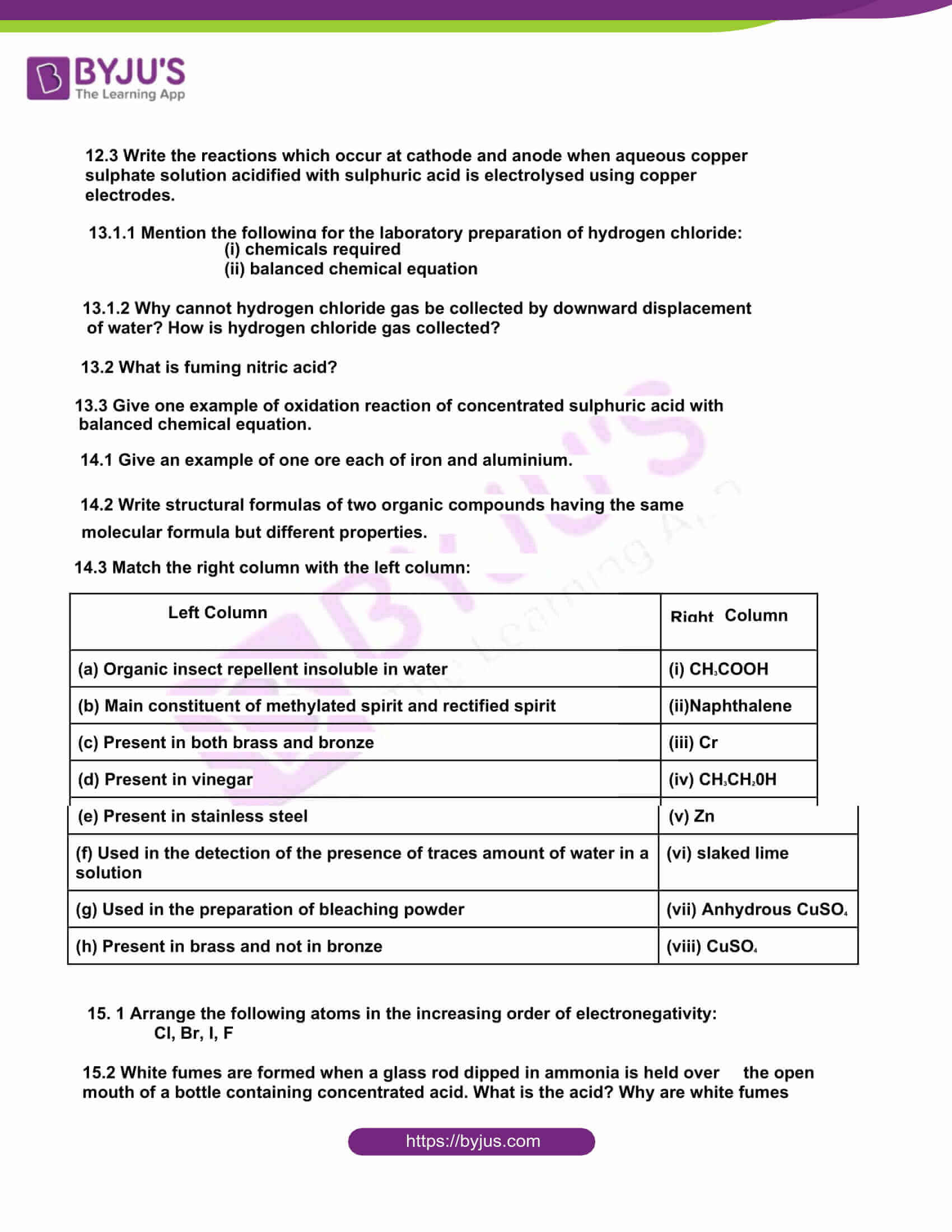 west bengal board class 10 physical science 2015 question paper 4