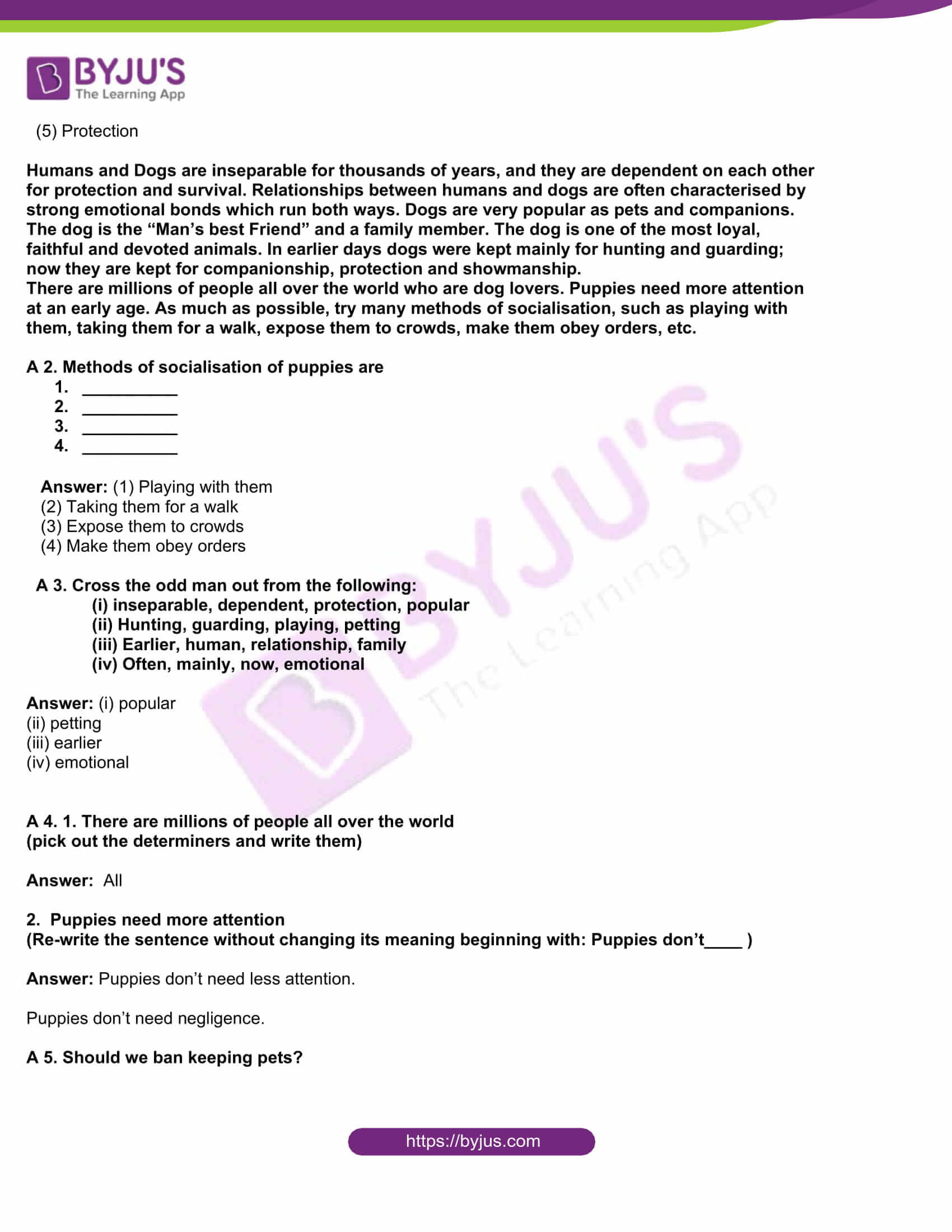 msbshse class 10 english question paper solutions 2019 10
