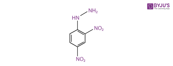 2 4 Dnp Test 2 4 Dinitrophenylhydrazine C6h3 No2 2nhnh2 Brady S Reagent Synthesis Structure With Examples