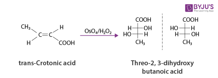 Erythro and Threo Diastereomers