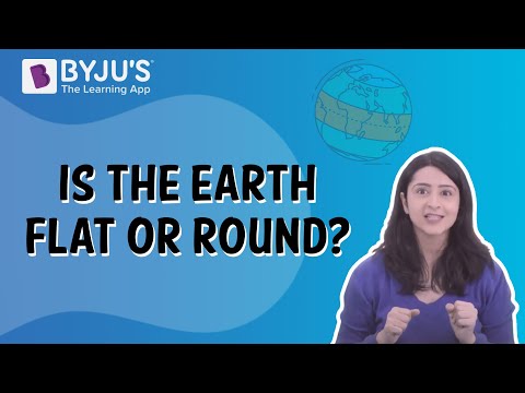 the three major ways the round earth is presented on a flat map include