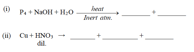 ISC Class 12 Chemistry Question Paper Solution 2020-6