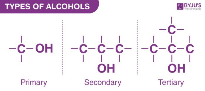 Types of Alcohols