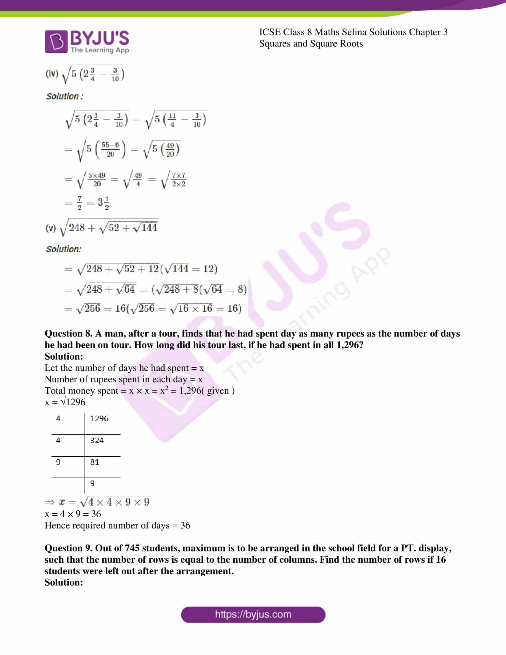 Class 8 Maths Icse Worksheet Image To U