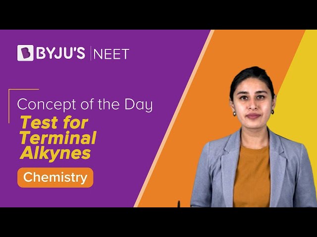 Test for Terminal Alkynes