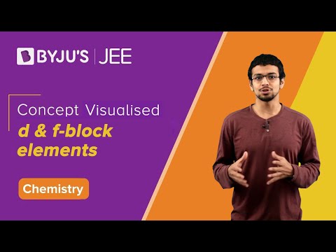 case study of d and f block elements