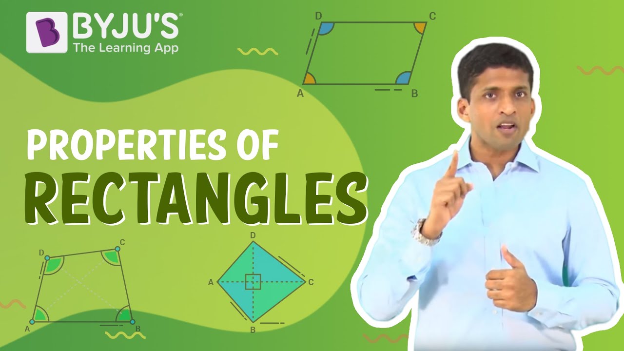 properties of a rectangle example problem involving angles