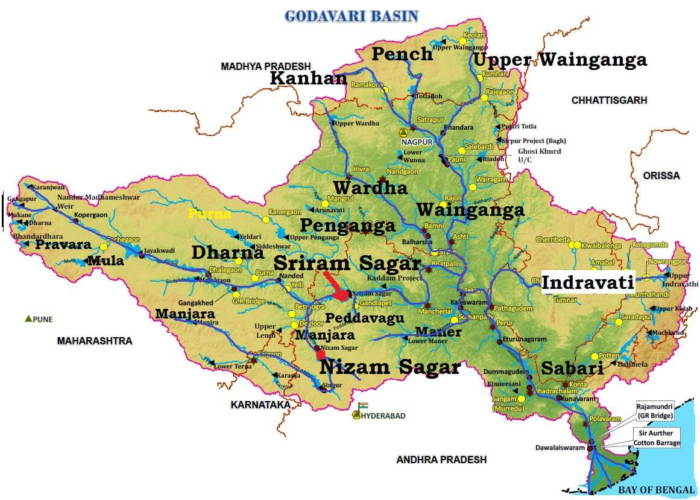 Godavari River UPSC Notes