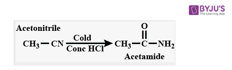 Reaction with Concentrated HCl