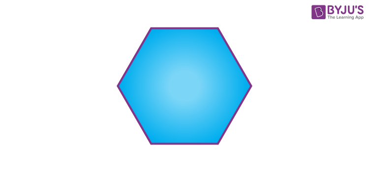 Area of hexagon