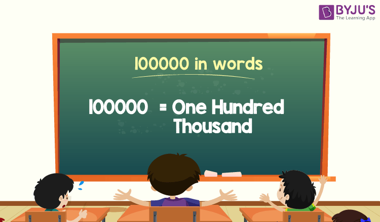 100000 In Words How To Write 100000 In Words 
