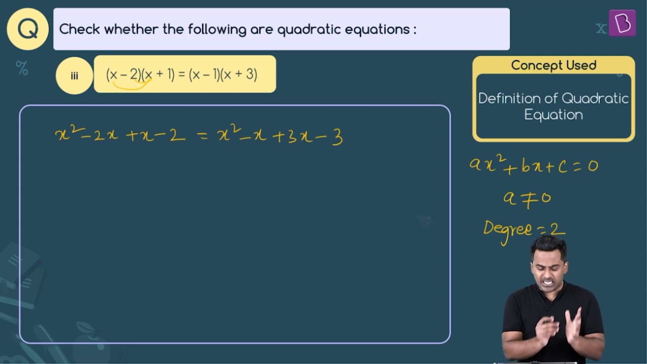 case study questions class 10 maths quadratic equations