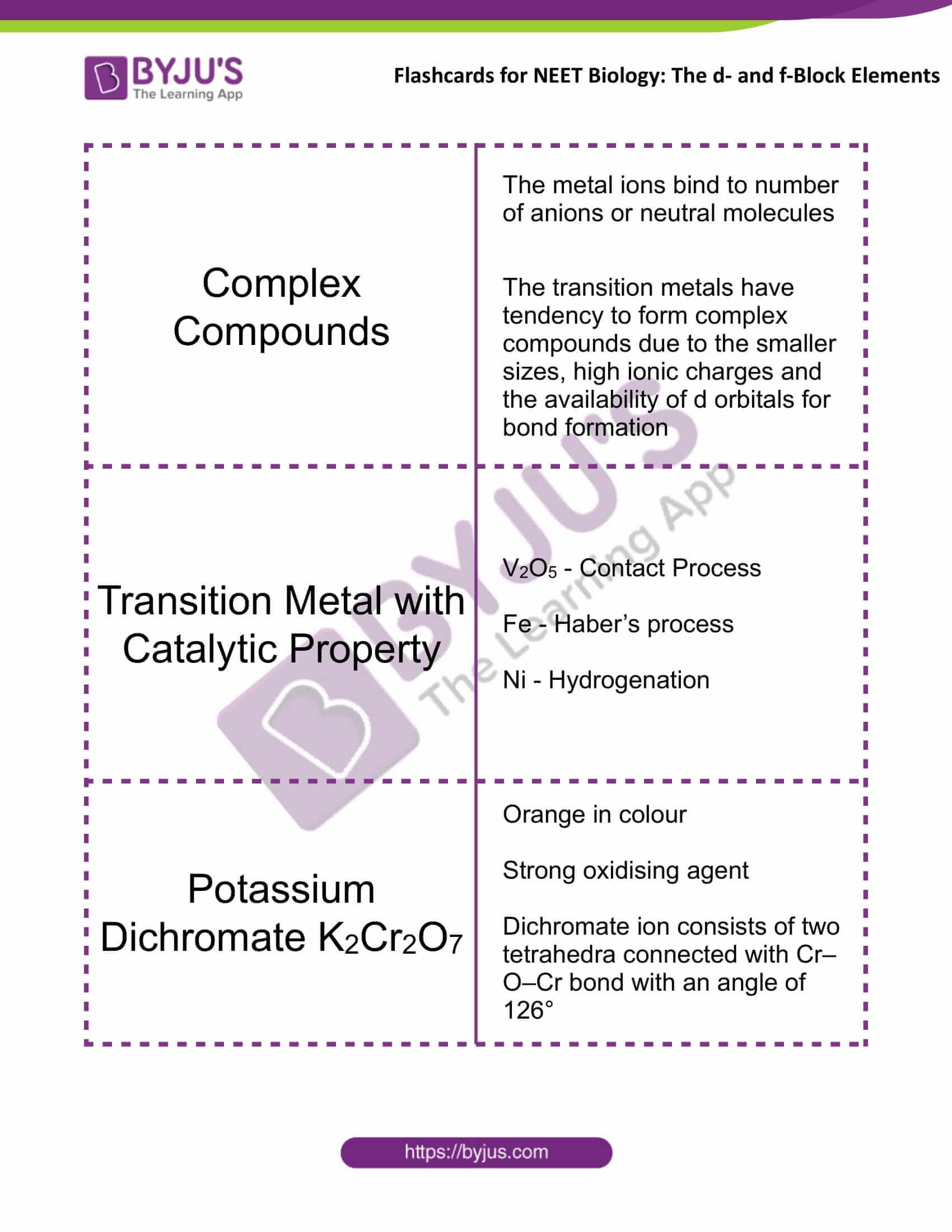 flashcards for neet chemistry dec13 the d and f block elements flashcards 2