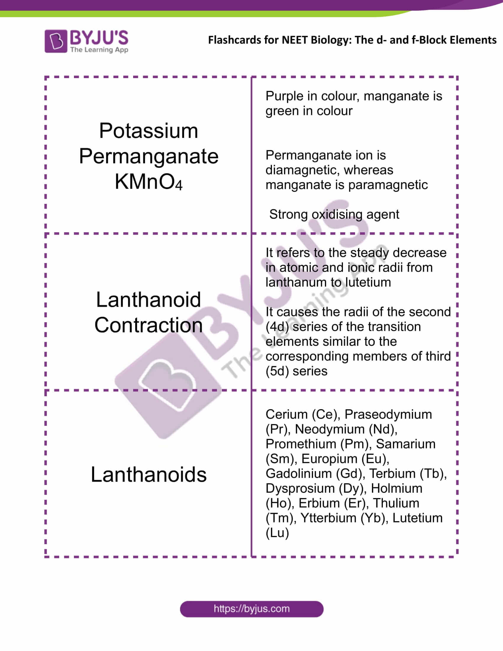 flashcards for neet chemistry dec13 the d and f block elements flashcards 3