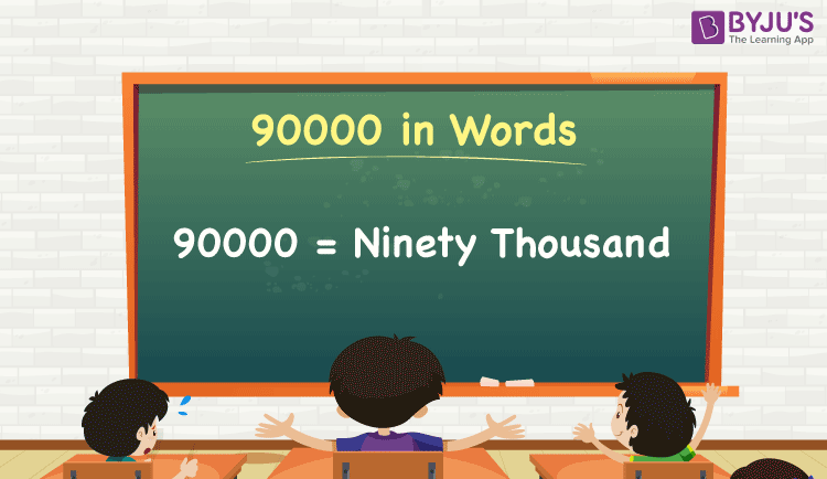 90000 In Words Spelling Of 90000 How To Write 90000 In Words