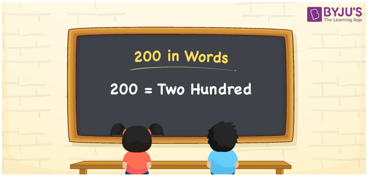 200 In Words Write Spelling Of 200 In Words