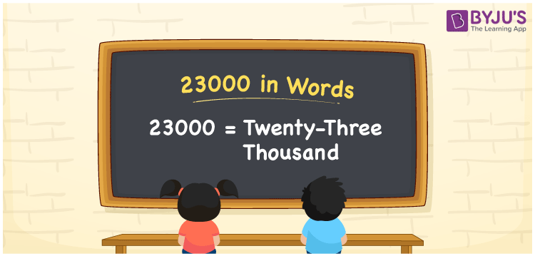23000 In Words Spelling Of 23000 In English How To Write