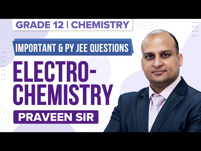 ElectroChemistry - Important Questions