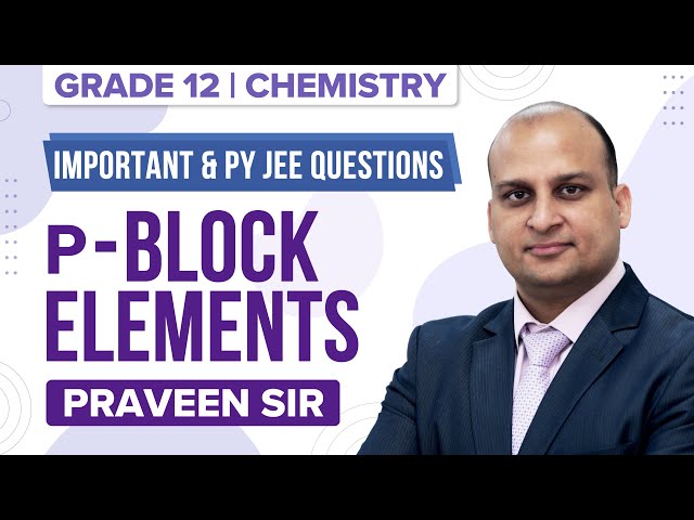 p-Block Elements - Important Questions