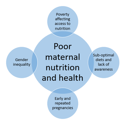 poor maternal nutrition