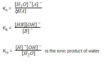 8.3 Bases Similar to weak acids, weak bases react with water to a