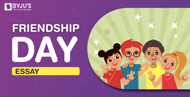 essay about friendship day