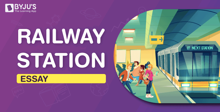 descriptive essay on visit to the railway station