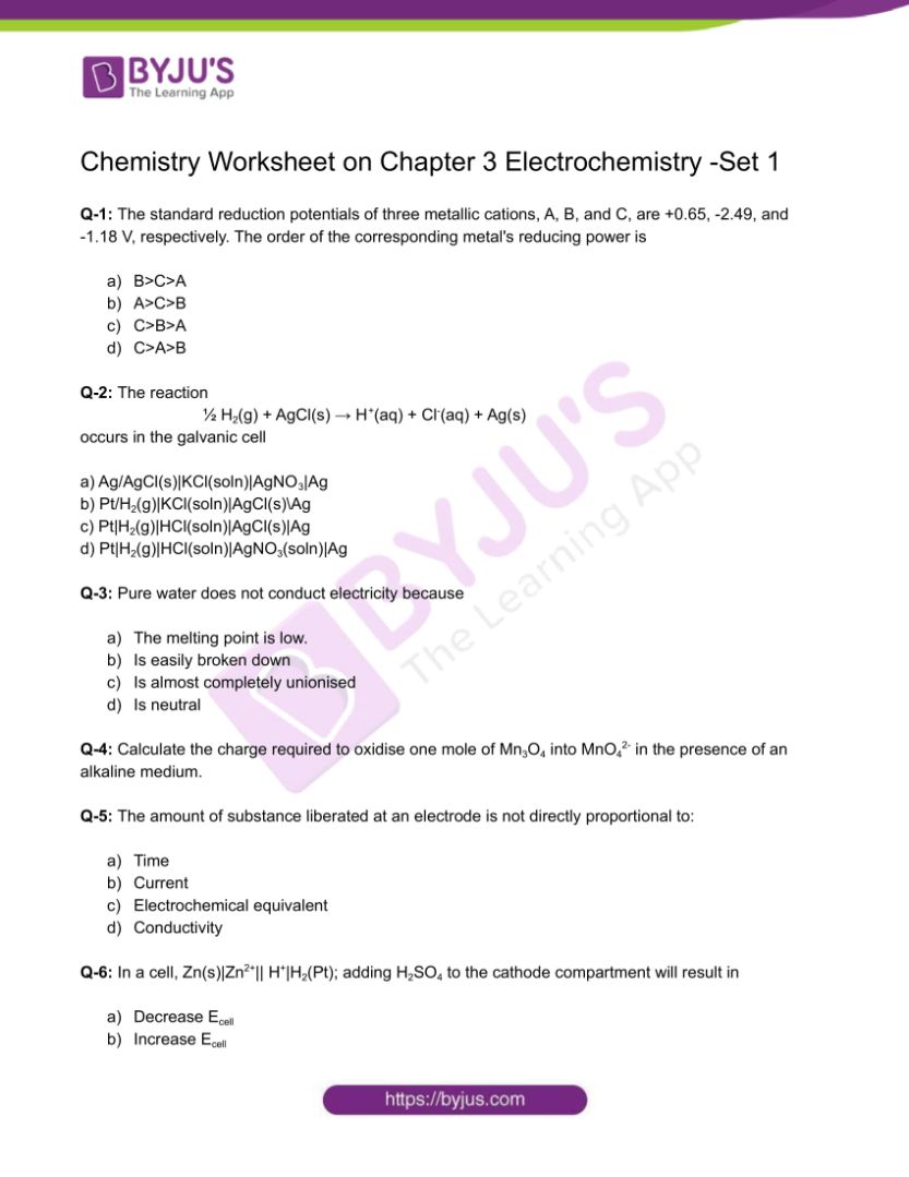 Ch229 Electrochemistry Worksheet Docx Electrochemistr vrogue co