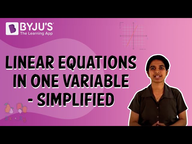 case study of linear equations class 8