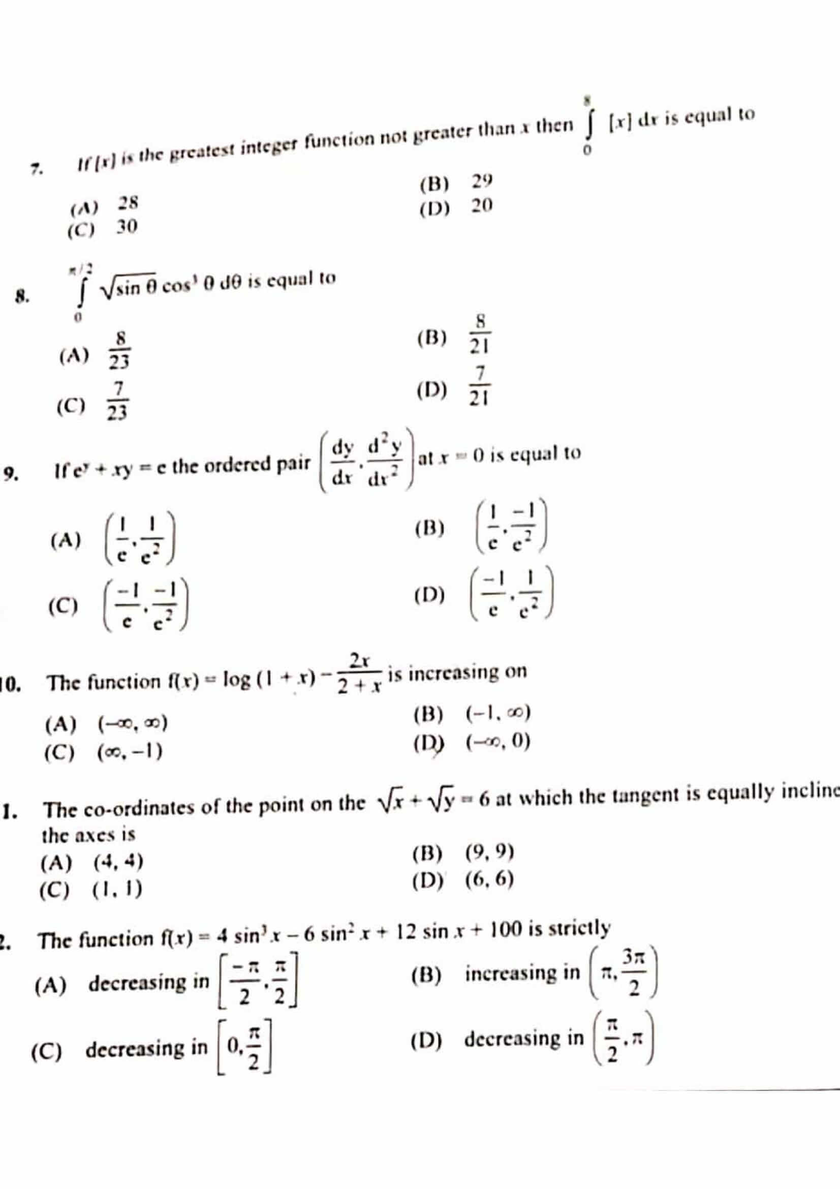 Kcet 2022 Mathematics Question Paper And Solutions 2878