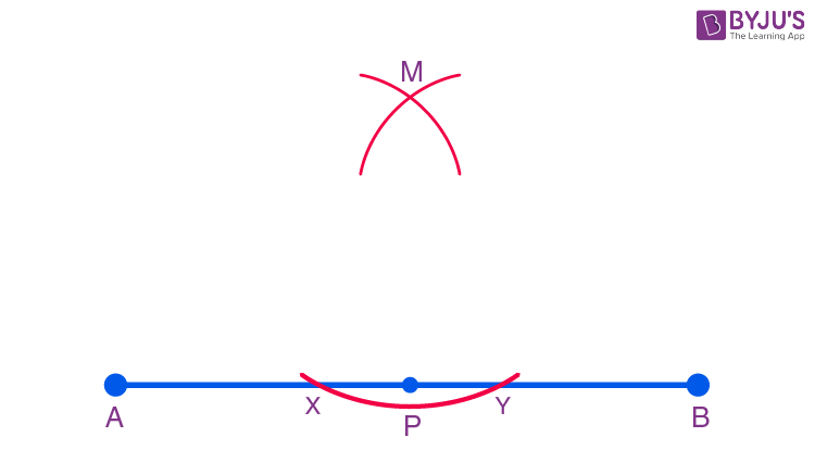 Constructing Perpendicular Lines - Step by Step Procedure