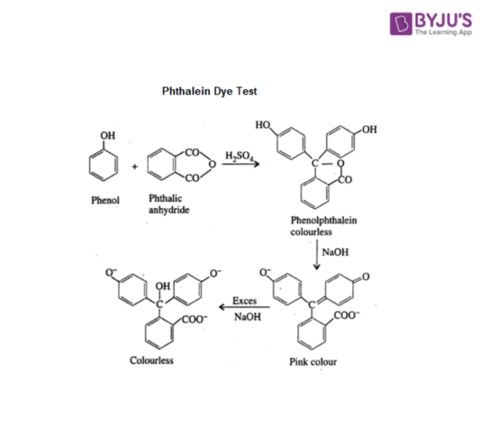 Test for Phenolic Group Chemistry Practicals Class 12