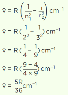 Atomic Structure Q4 - Calculation of Wave number