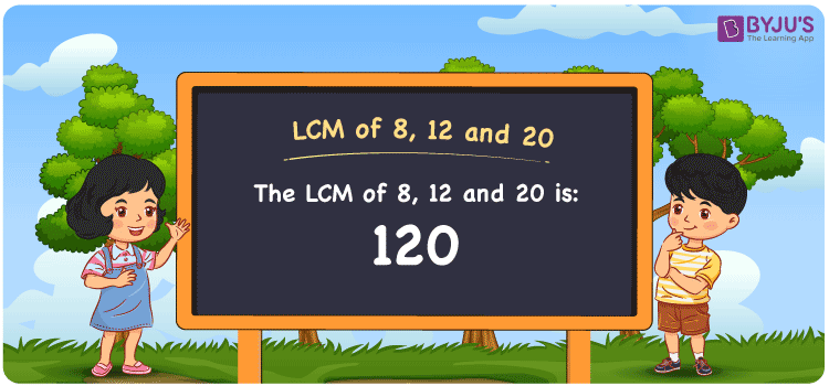 LCM Of 8 12 And 20 How To Find LCM Of 8 12 And 20