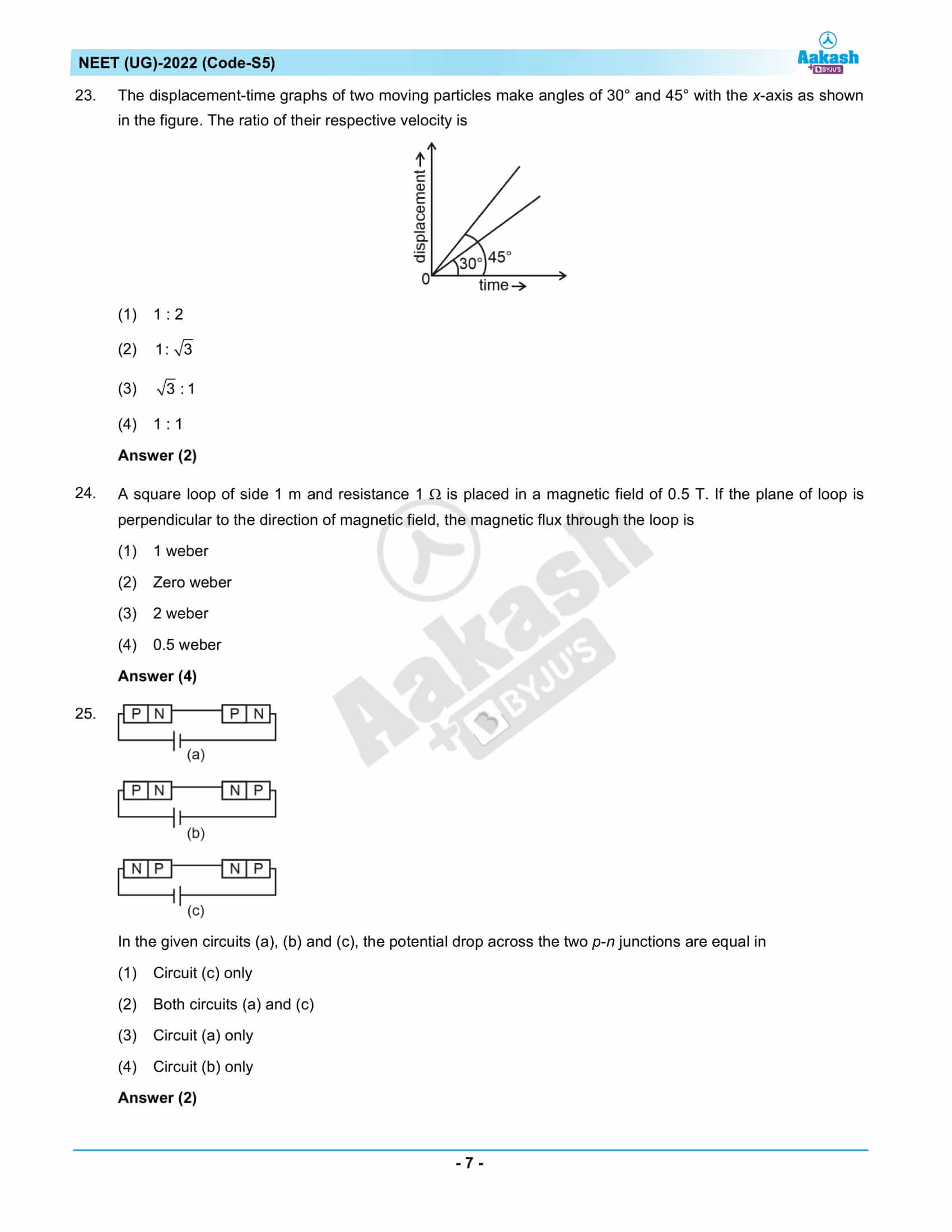 ques ans neet 2022 code S5 1 07