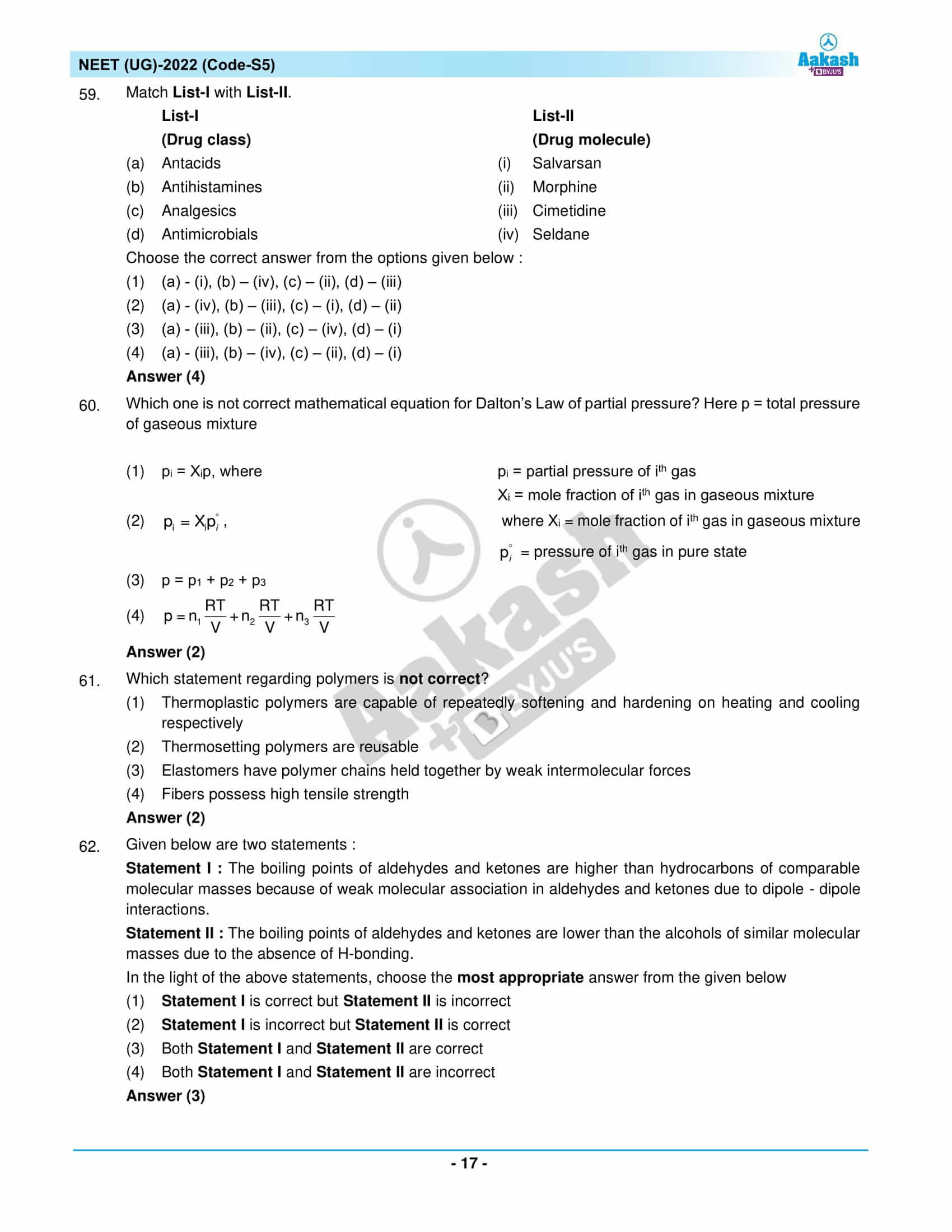 ques ans neet 2022 code S5 1 17